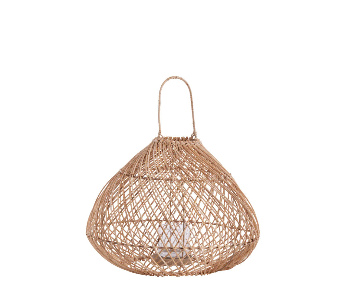 Rosie Natural Lantern, 31 cm. - DECOR PETIT