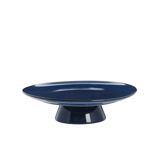 Amera taartplateau, blauw - DECOR PETIT