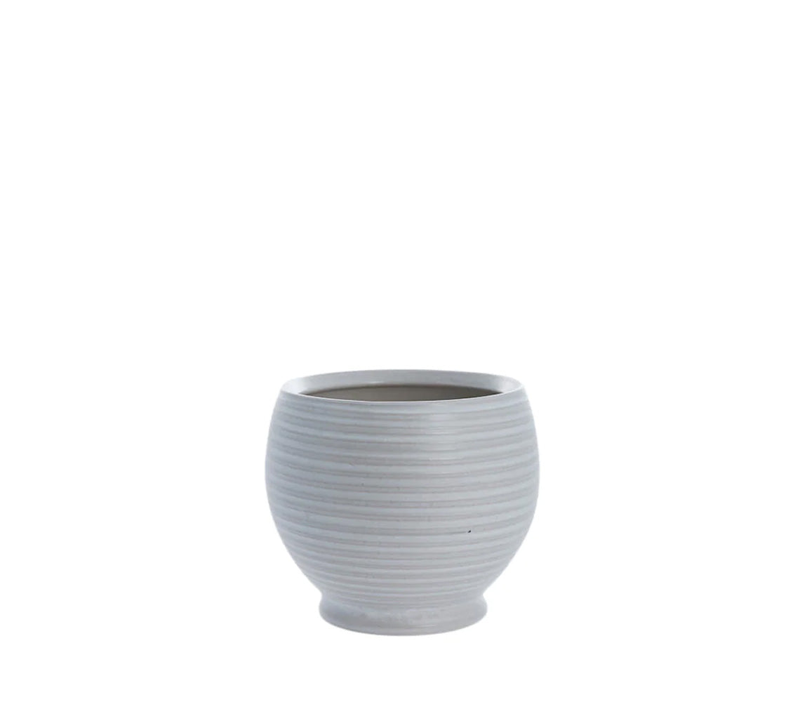 Catharinia Flower Pot, Grey - DECOR PETIT