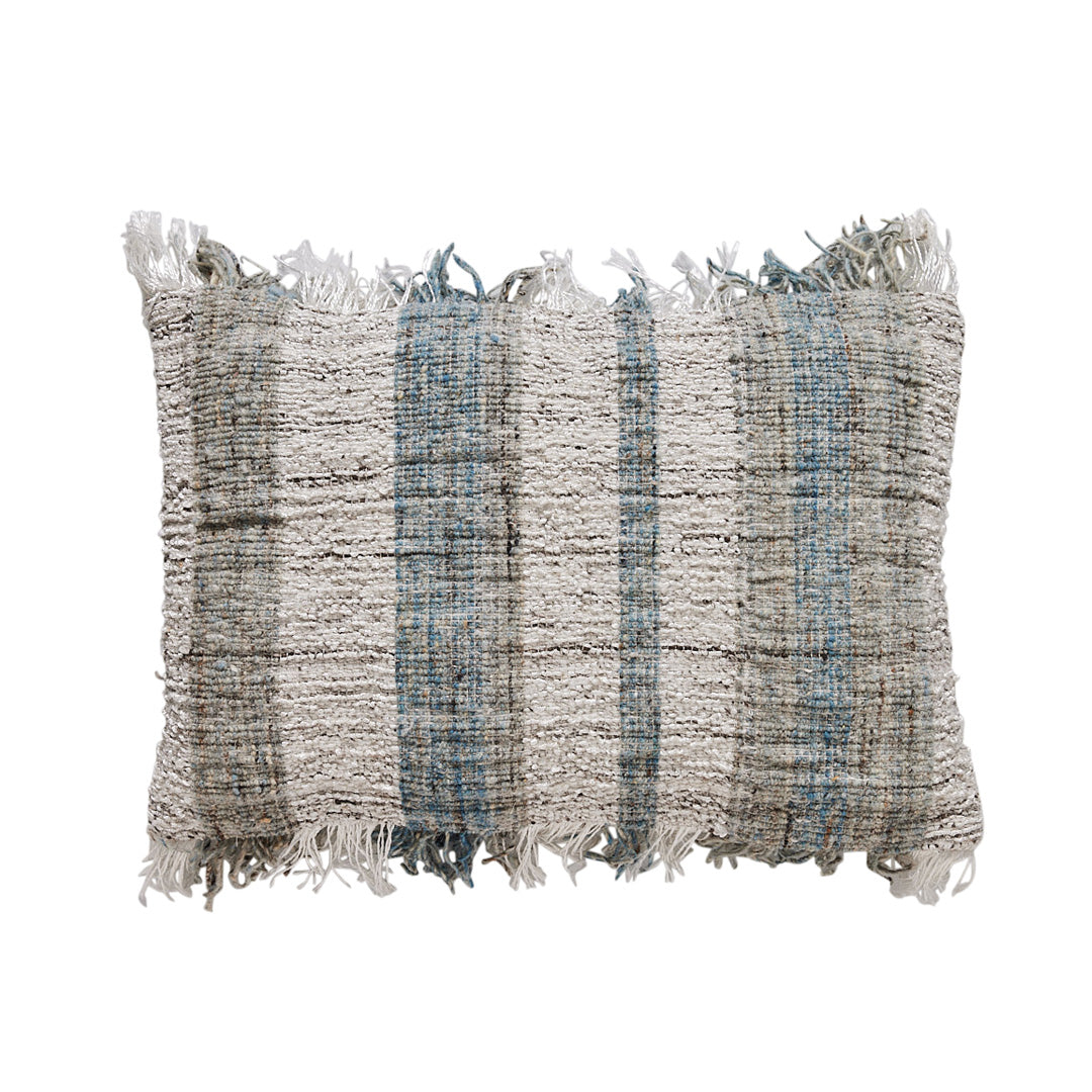 Viselle Blue/Green Cushion, 60x40 cm. - DECOR PETIT