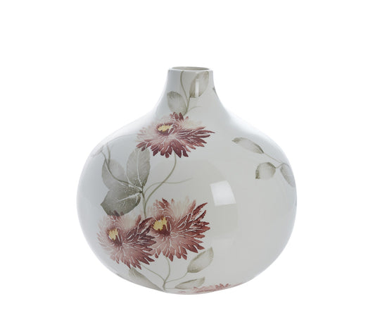 Sanella Faded Rose Floral Vase, H25 cm. - DECOR PETIT