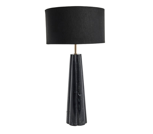 Lampe à poser Sophie H66cm. marbre noir