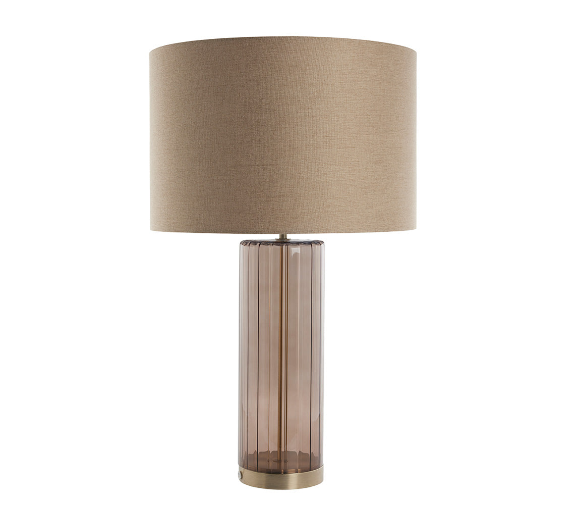 Sarille Table Lamp, Brown - DECOR PETIT