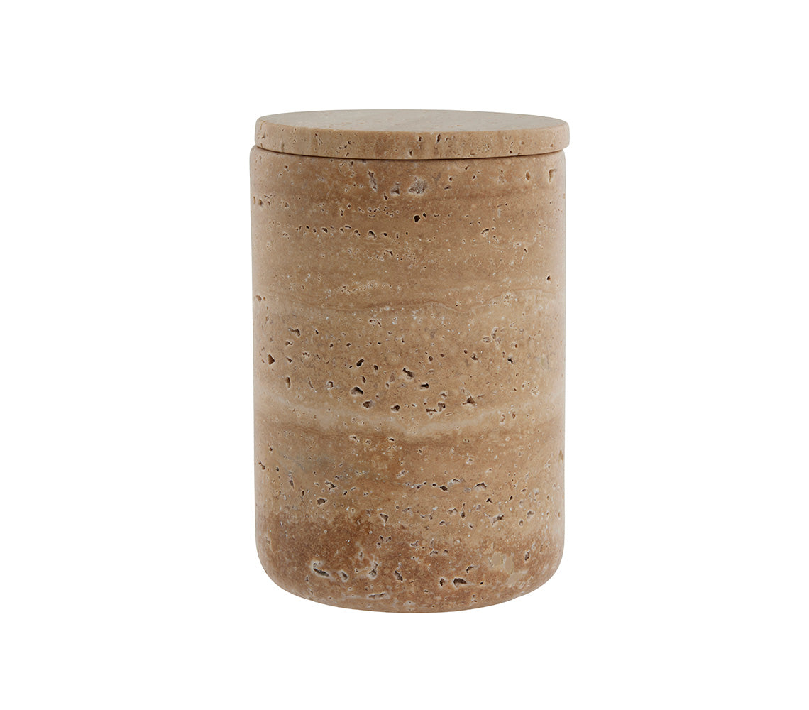 Graslinnen Pot, H16,5 cm. - DECOR PETIT