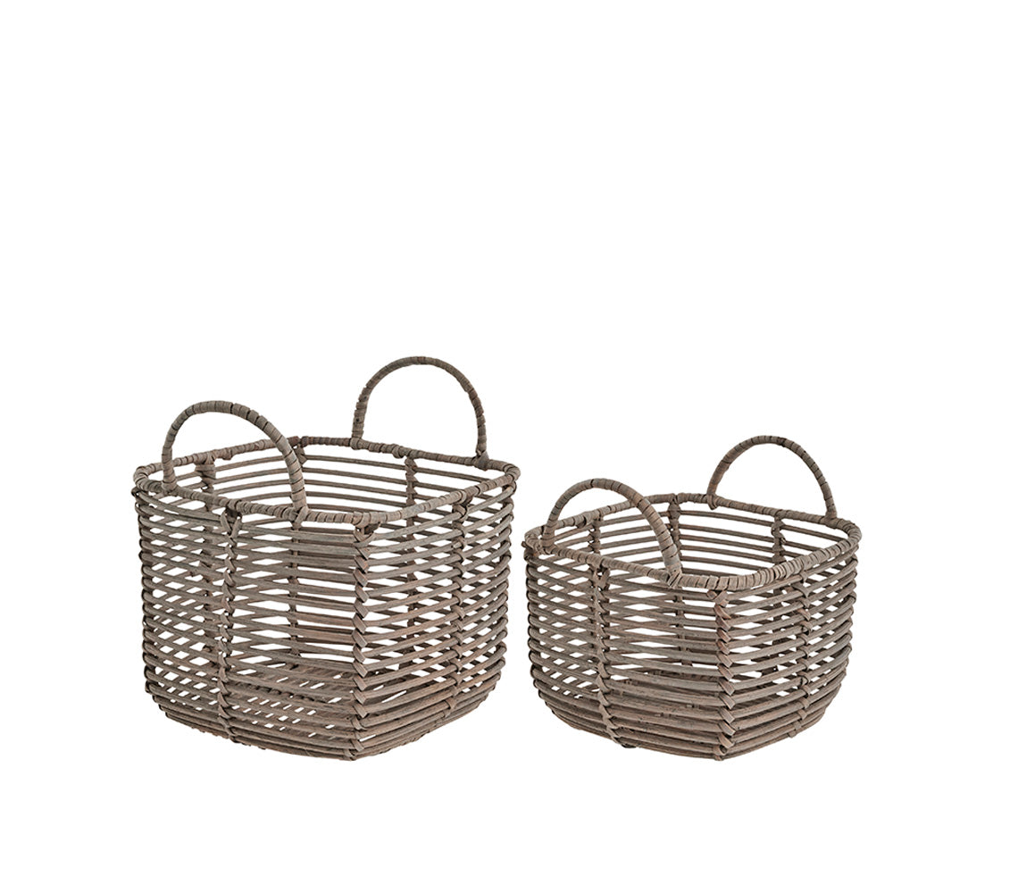 Harper Basket Set, H20 cm. - DECOR PETIT