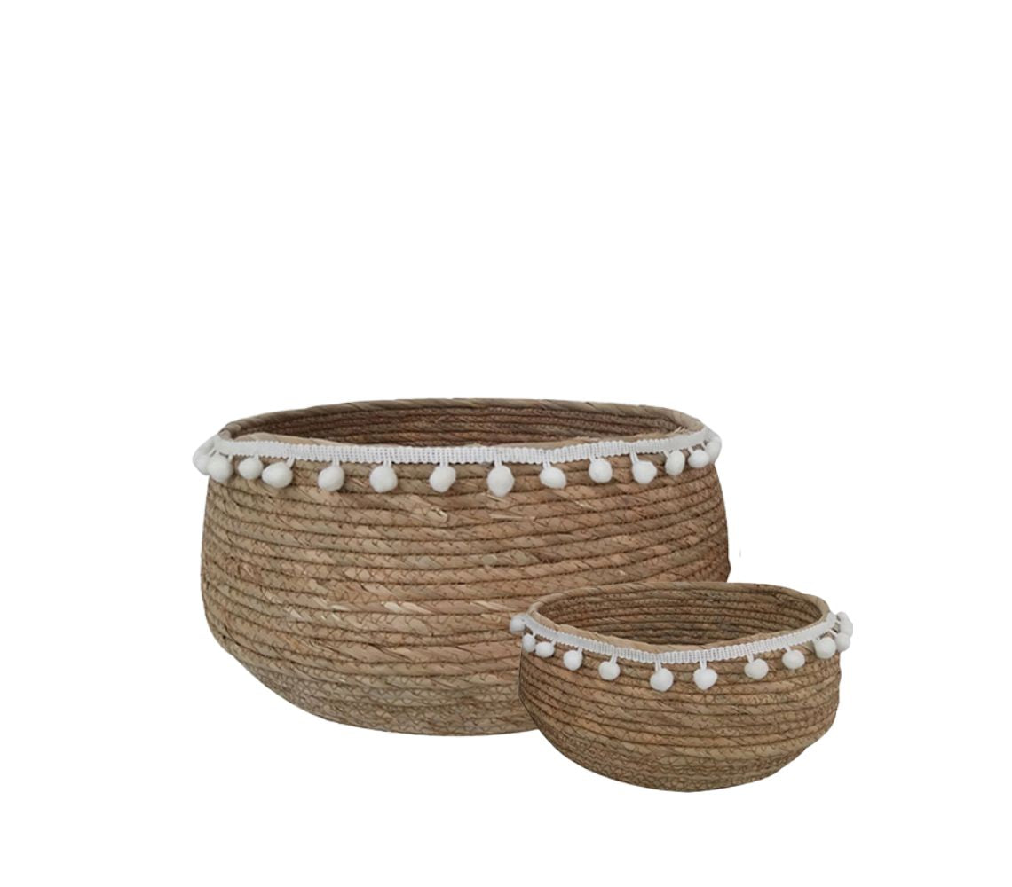 Aja Natural Basket Set - DECOR PETIT