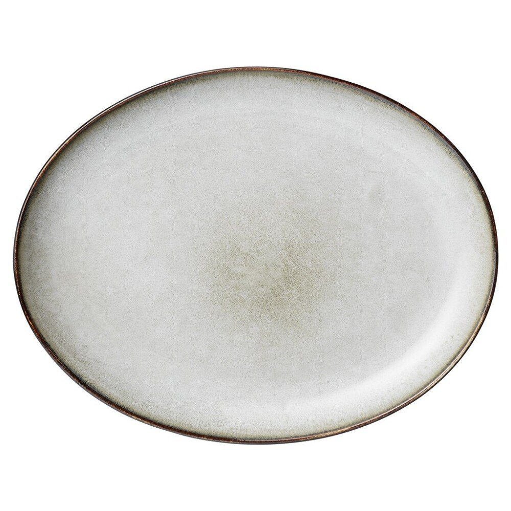 Amera Dinner Plate, Grey - DECOR PETIT