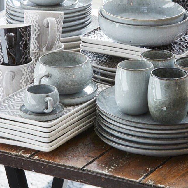 Taza  Amera con Asa, Gris - DECOR PETIT