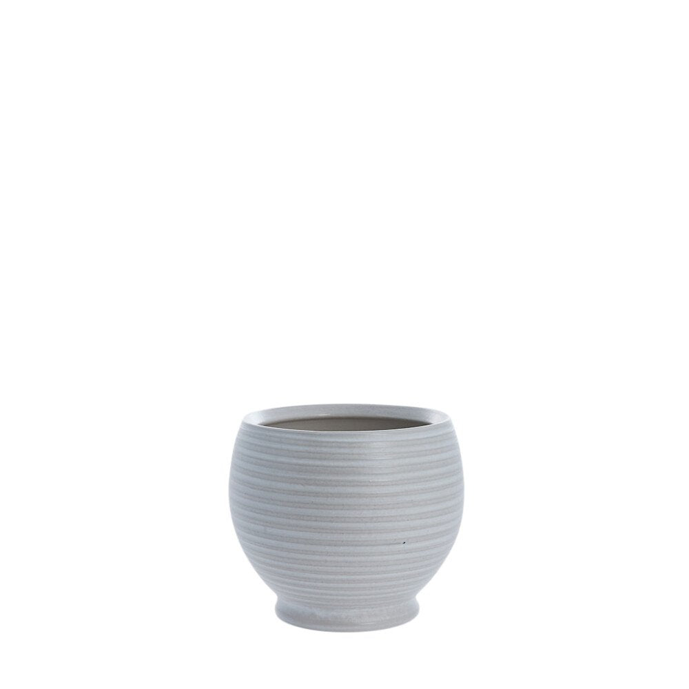 Maceta Catharinia, Gris - DECOR PETIT