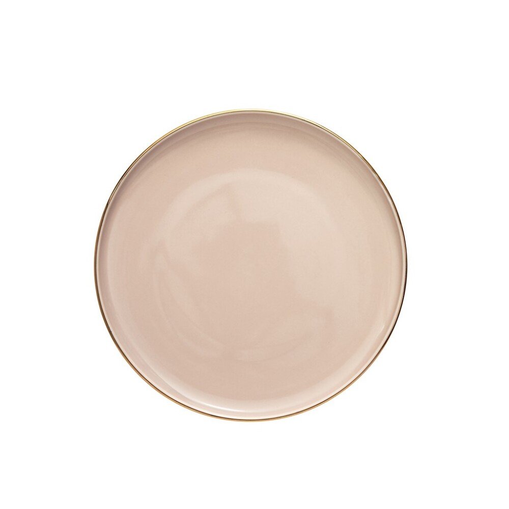 Clara Set of 6 Lunch Plate, Rose - DECOR PETIT