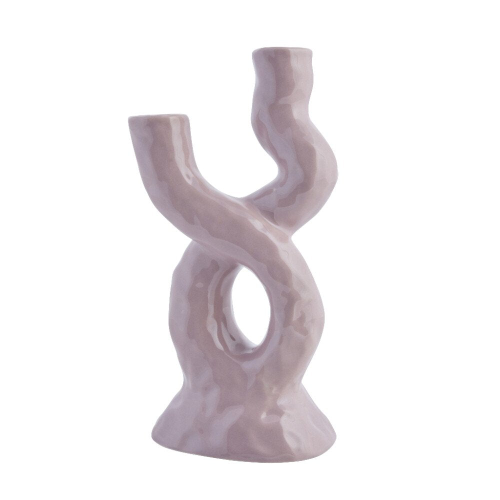 Corille Lilac Decor Vase, H25 cm. - DECOR PETIT