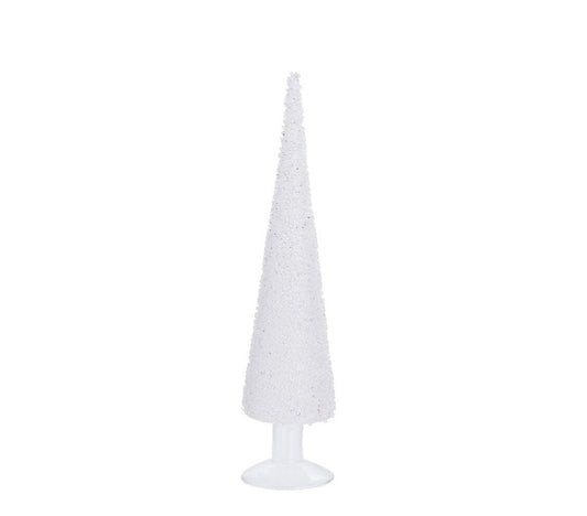 Cristelle Witte Decoratieve Boom, H40 cm. - DECOR PETIT