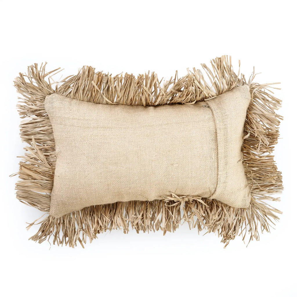 Bonita Jute Cushion Cover, 30x50 cm. - DECOR PETIT