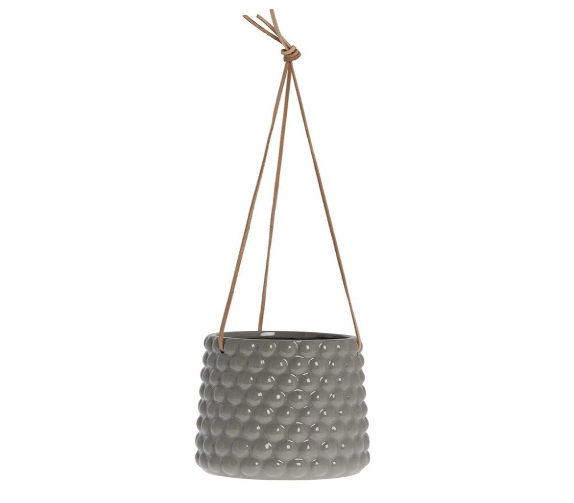 Dotsie Flowerpot, Grey - DECOR PETIT