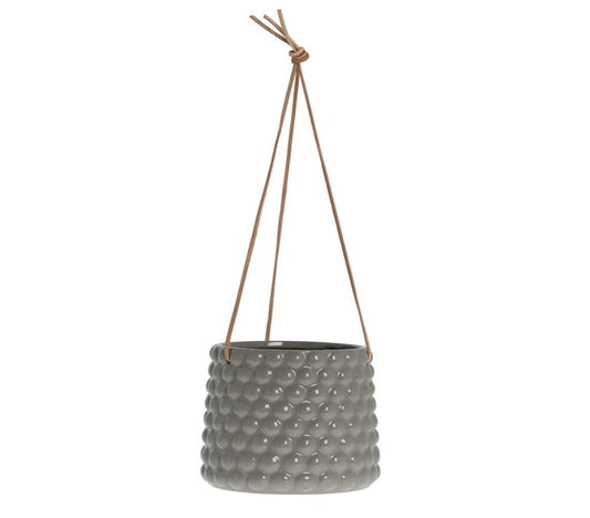 Maceta Dotsie, Gris - DECOR PETIT