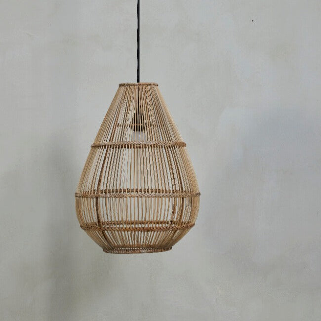 Lampada a sospensione Norah Naturale, H50 cm. - DECOR PETIT