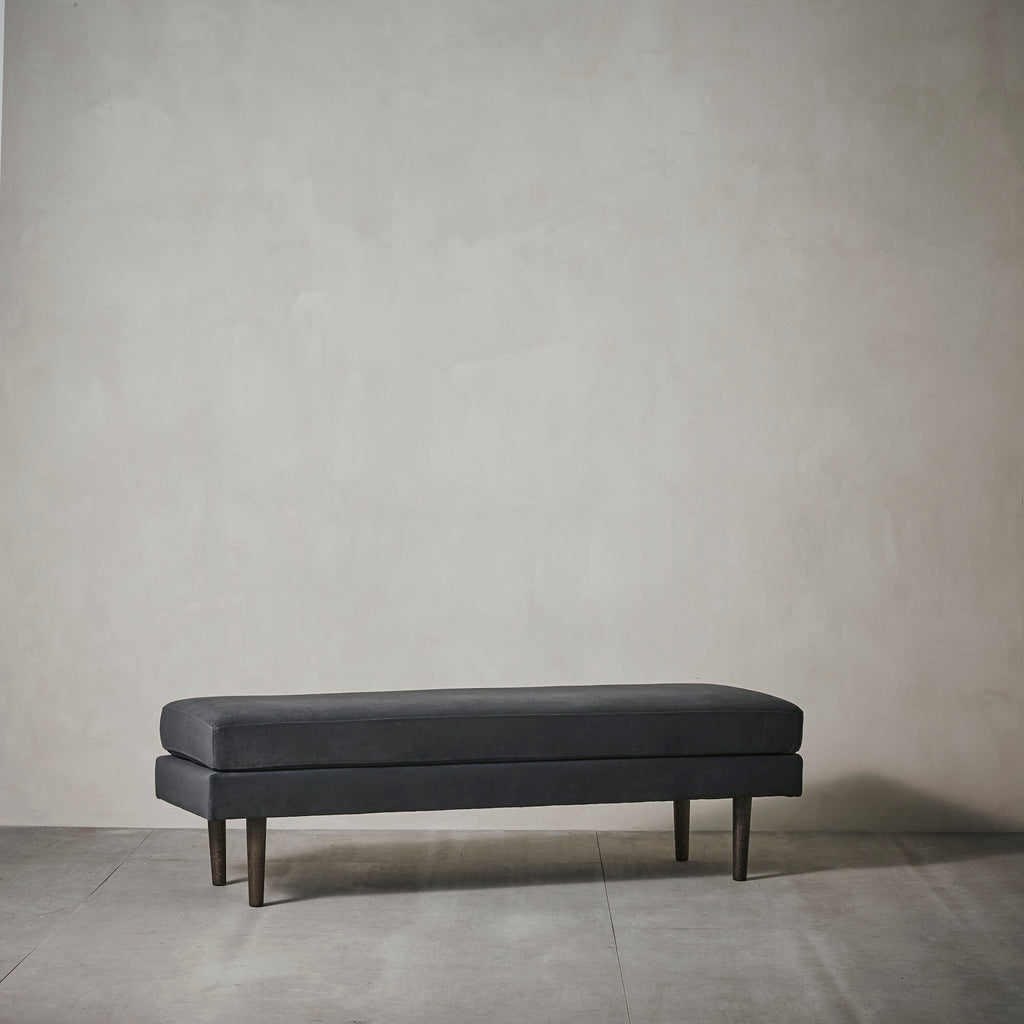 Ella Dark Grey Bench - DECOR PETIT