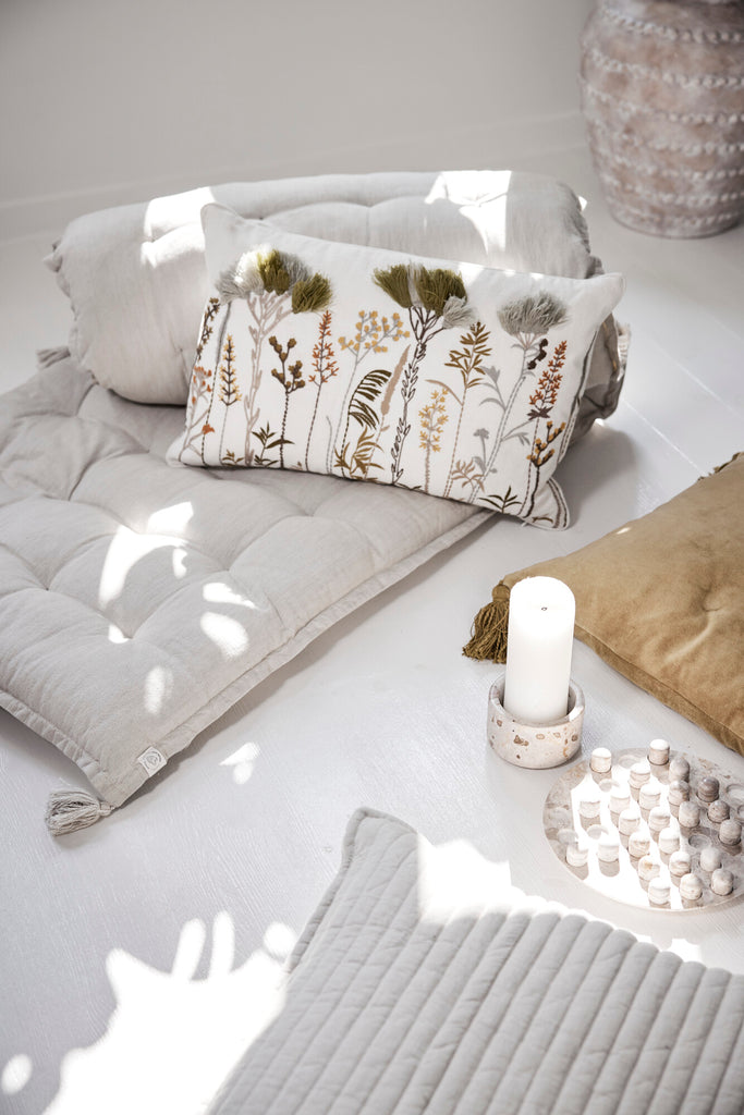 Felima Mattress, Linen - DECOR PETIT