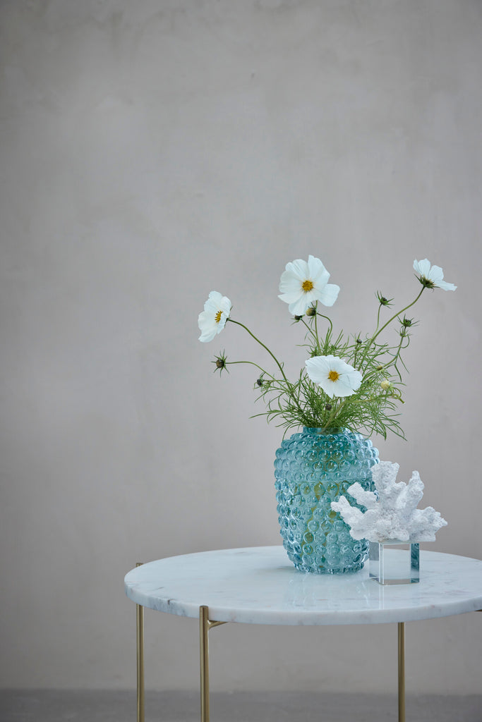 Dorinia Mint Vase, H20 cm. - DECOR PETIT