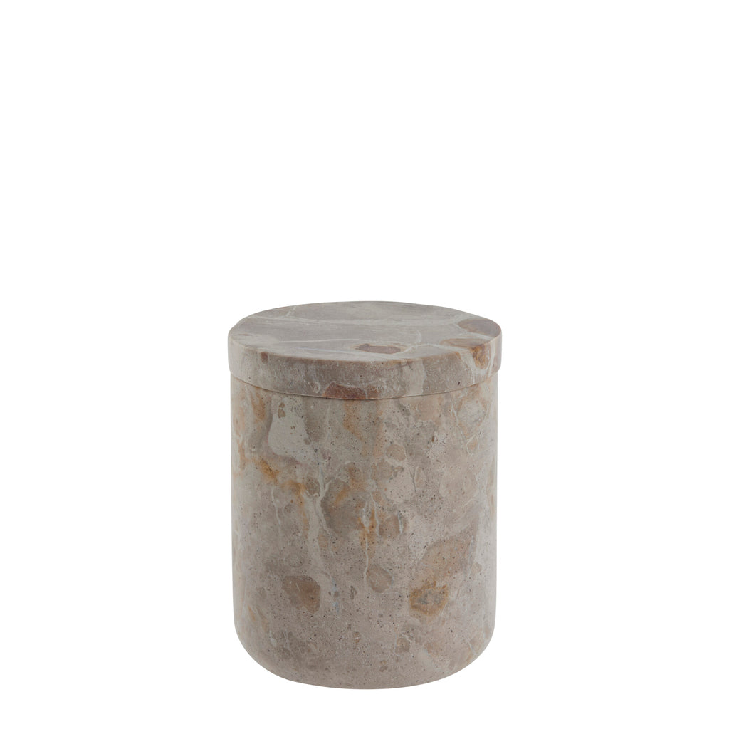 Ellia Jar, Linen - DECOR PETIT