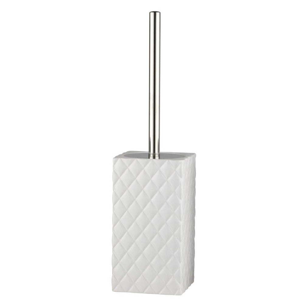 Brosse de toilette Portia, blanche - DECOR PETIT