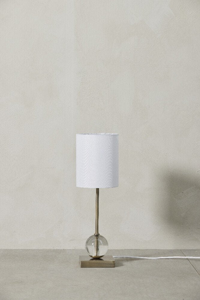 Sillia Table Lamp, White - DECOR PETIT