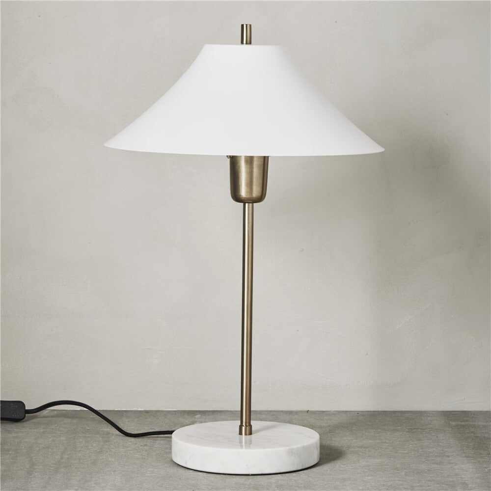 Sofia Table Lamp, White - DECOR PETIT