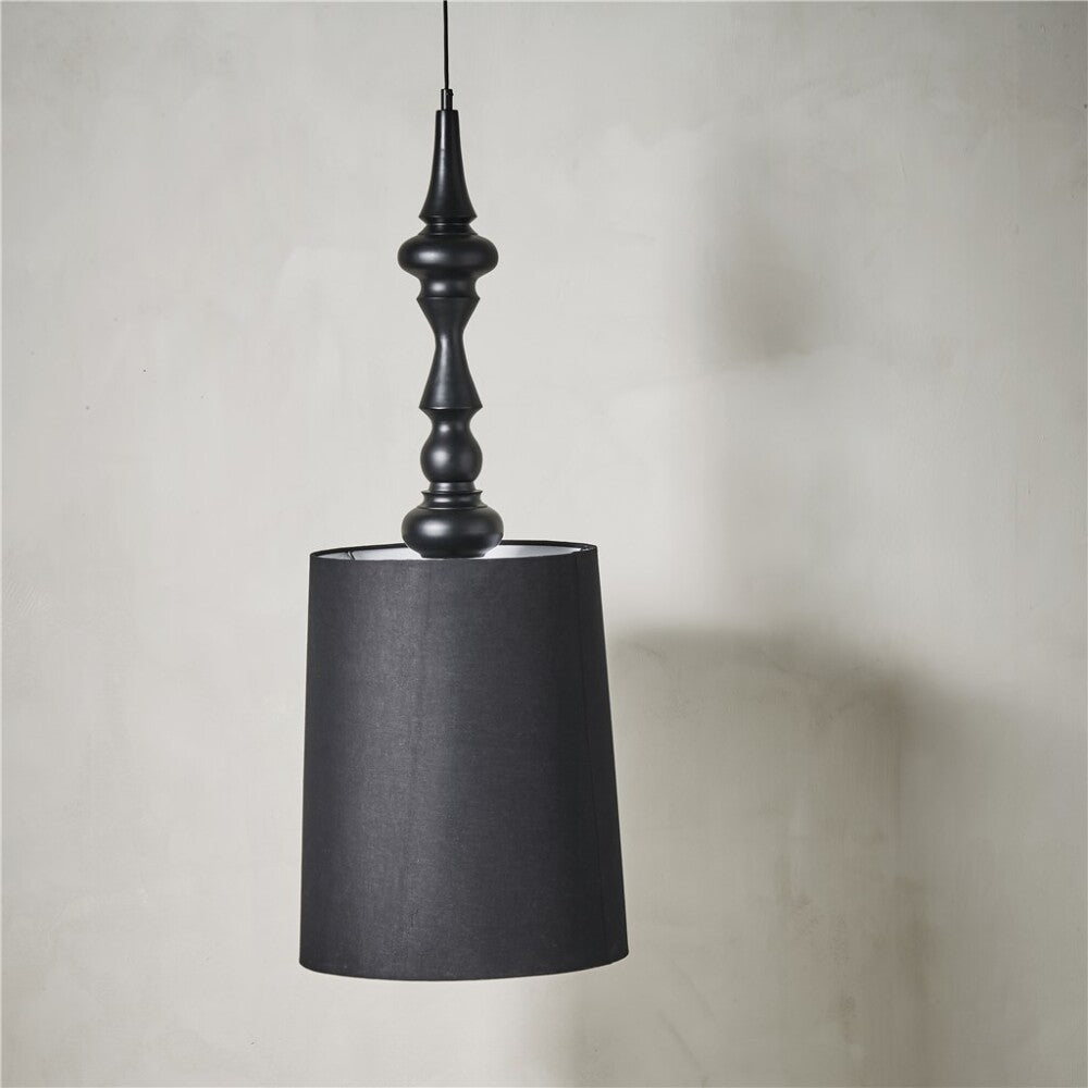 Lampe à suspension Sofine, noire - DECOR PETIT